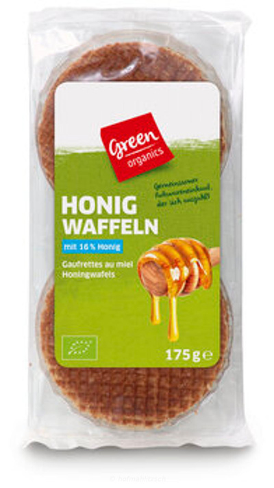 Produktfoto zu Honigwaffeln
