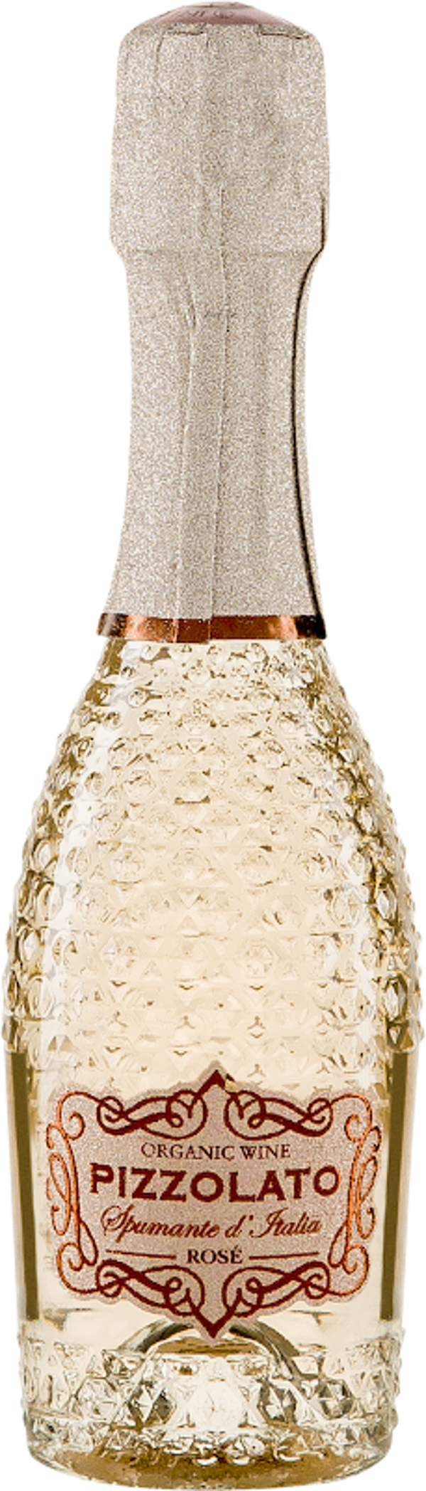 Produktfoto zu Rosé Spumante Extra Dry Pizzolato Mini