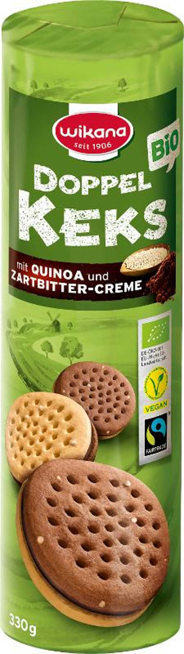 Produktfoto zu Doppelkeks Zartbitte