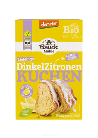 Produktfoto zu Dinkel-Zitronenkuchen
