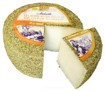 Produktfoto zu Queso Oveja Miel y Romero - mildes Aroma mit Honig und Rosmarin