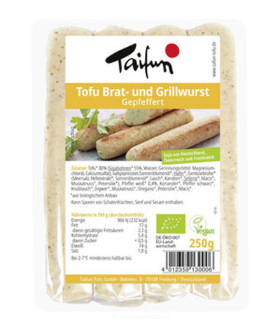 Produktfoto zu Tofu Brat- u. Grillwurst (4x62g)