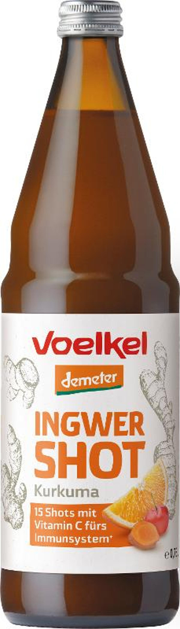 Produktfoto zu Shot Ingwer & Kurkuma - für 15 Shots