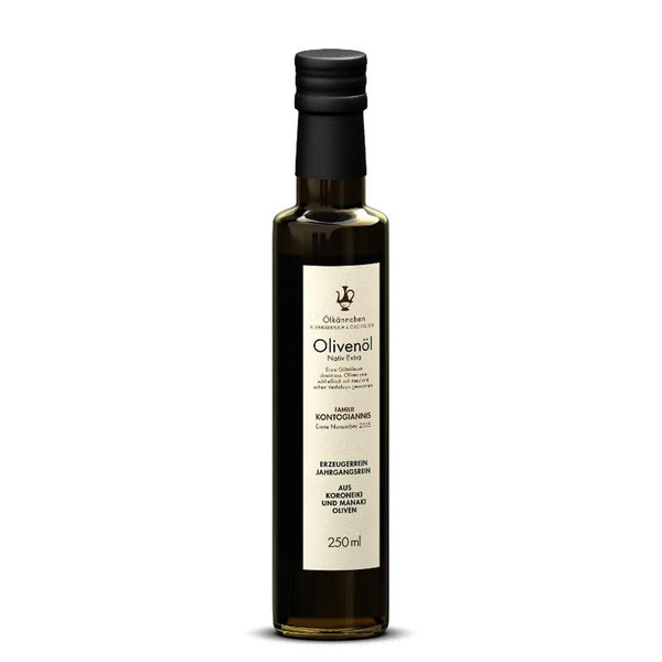 Produktfoto zu Olivenöl Kontogiannis - fruchtige Olivenöl, passt zu mediterranen Gerichten mit milden Gemüsen