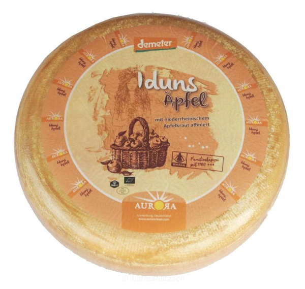 Produktfoto zu Iduns Äpfel Schnittkäse - vollmundig & cremig, kernig & fruchtig.