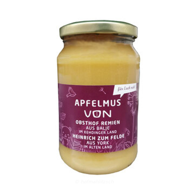 Produktfoto zu Apfelmus gesüßt
