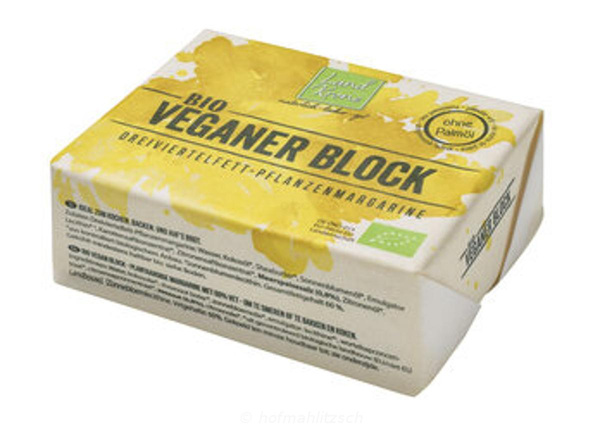 Produktfoto zu Veganer Block Margarine