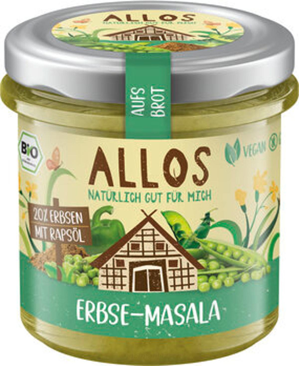 Produktfoto zu Auf's Brot Erbse Masala