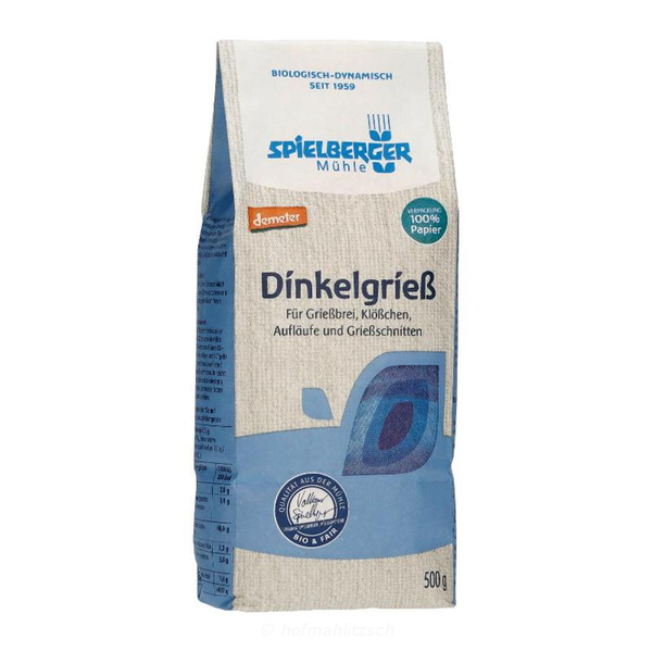 Produktfoto zu Dinkelgrieß aus Deutschland