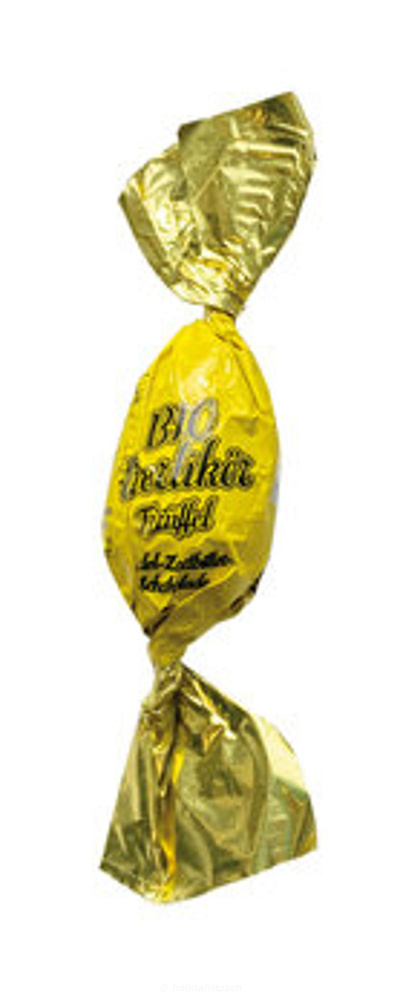 Produktfoto zu Zartbitter Osterei mit Eierlikör