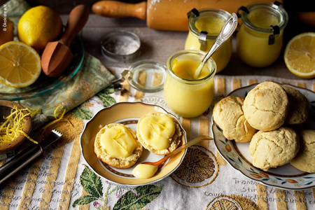 Rezept Lemon Curd Scones