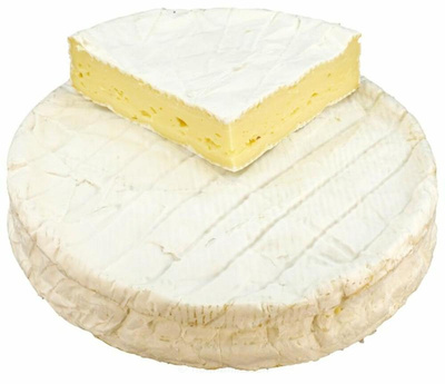 Produktfoto zu Brie Bio blanc - Weichkäse aus der Franche-Comté, mild & buttrig