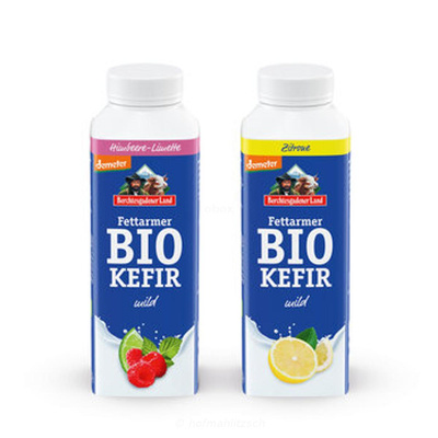 Produktfoto zu Kefir mild demeter Frucht 1,5%