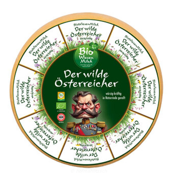 Produktfoto zu Wilder Österreicher - würziger & zartschmelzender Schnittkäse