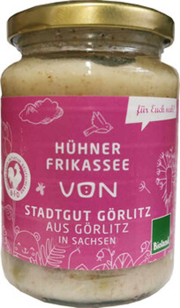 Produktfoto zu Hühnerfrikassee im Glas