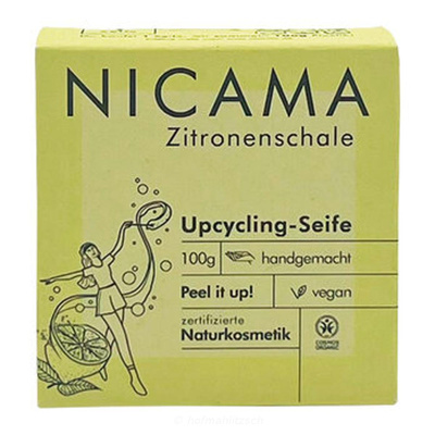 Produktfoto zu Peeling-Seife Zitronenschale - Upcycling Seife