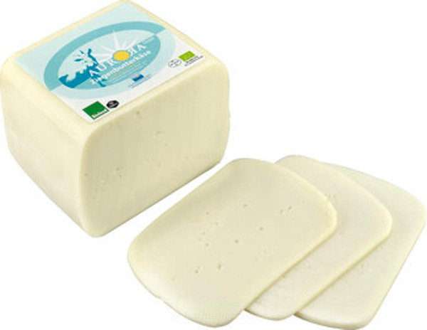 Produktfoto zu Aurora Ziegenbutterkäse - milder Ziegenschnittkäse