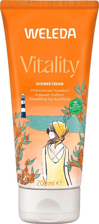 Produktfoto zu Sanddorn Vitalisierungsdusche VITALITY