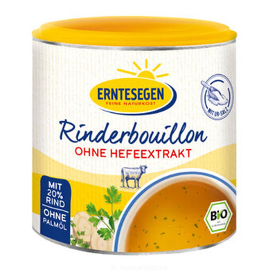 Produktfoto zu Rinderbouillon hefefrei