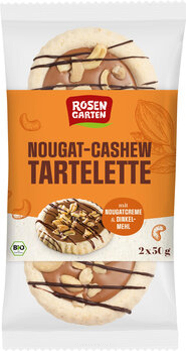 Produktfoto zu Nougat Cashew Tartelette Duo