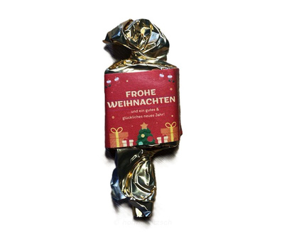 Produktfoto zu Nougatbusserl Vollmilch Xmas