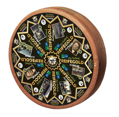 Produktfoto zu Baldauf Reifegold Alpkäse - kräftig, würziger Hartkäse