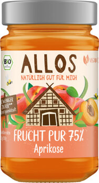 Produktfoto zu Frucht-Pur Aprikose