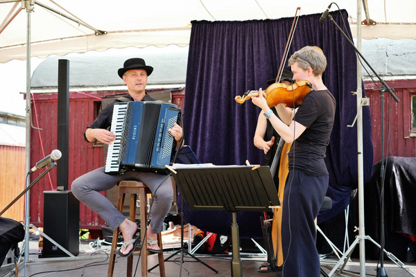 Hoffest 2019 Bühne Klezmart Band