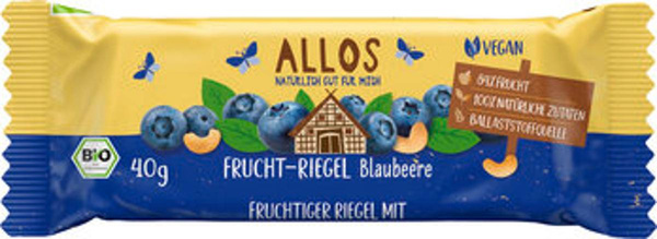 Produktfoto zu Fruchtriegel Blaubeere