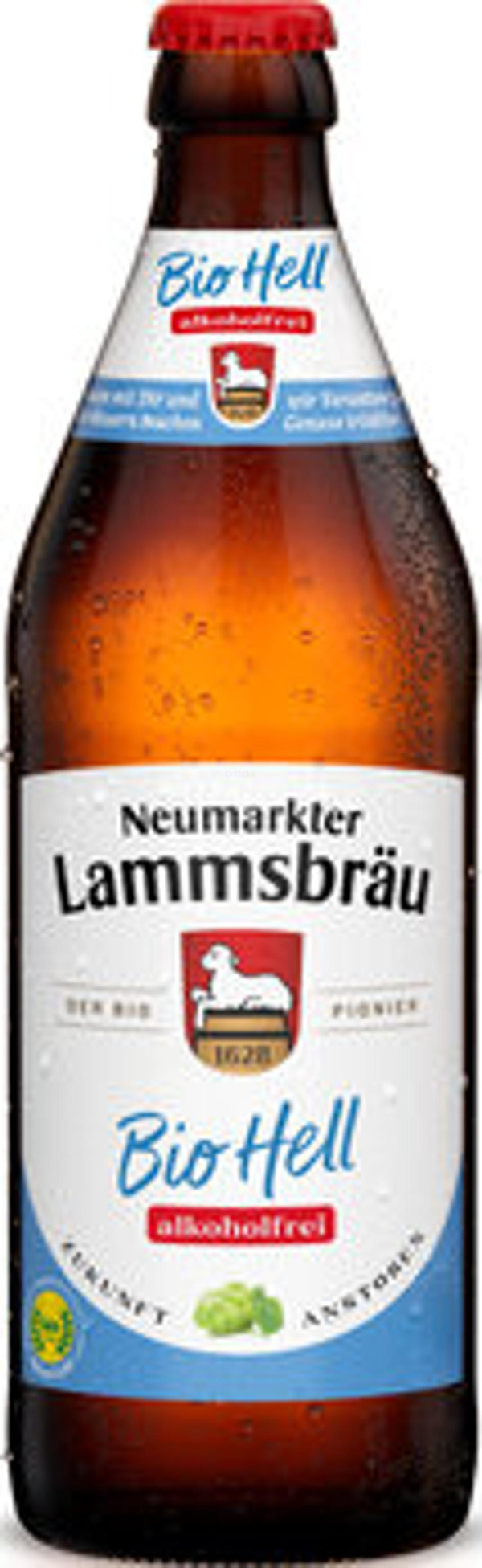 Produktfoto zu Lammsbräu Hell alkoholfrei