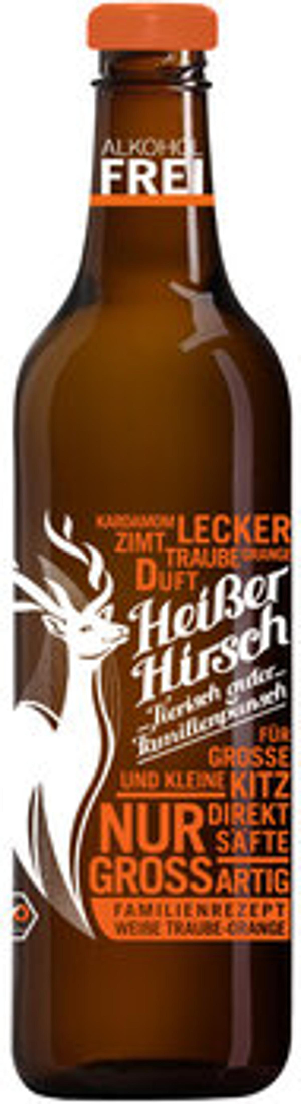 Produktfoto zu Heißer Hirsch Familienpunsch - Orange
