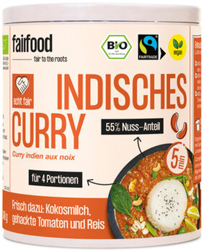 Produktfoto zu Indisches Nuss-Curry