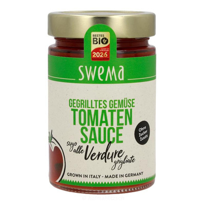 Produktfoto zu Tomatensauce gegrilltes Gemüse - mit Auberginen, Paprika und Zucchini