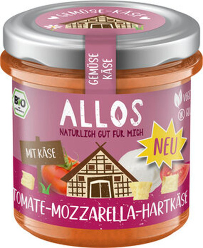 Produktfoto zu Gemüse-Käse-Auftstrich Tomate-Mozarella-Hartkäse