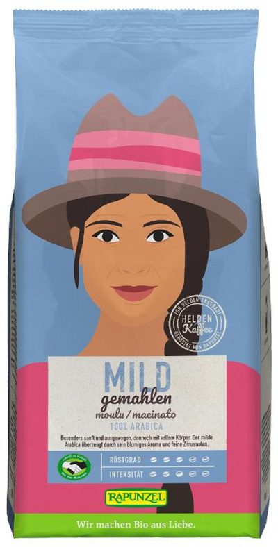 Produktfoto zu Heldenkaffee Mild gemahlen 500g