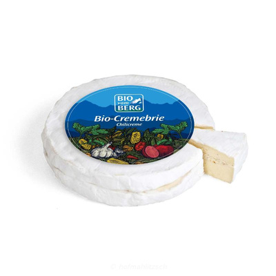 Produktfoto zu Milchbuben Brie Chili-Creme - mild aromatischer Brie mit peppiger Chilicreme gefüllt